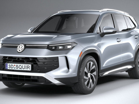 Volkswagen Tiguan 2026 3D Модель