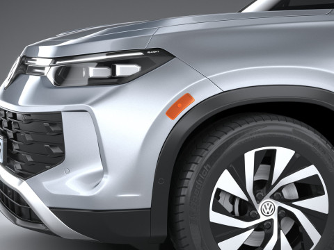 Volkswagen Tiguan 2026 3D Модель