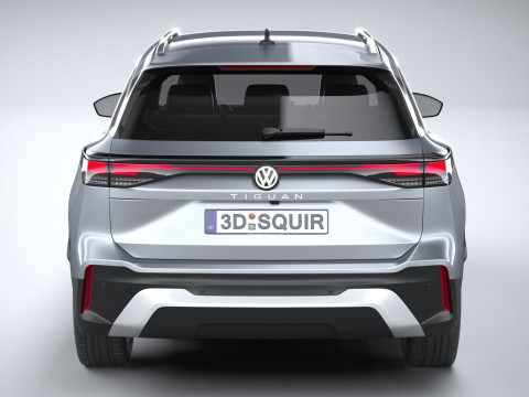 Volkswagen Tiguan 2026 3D Модель