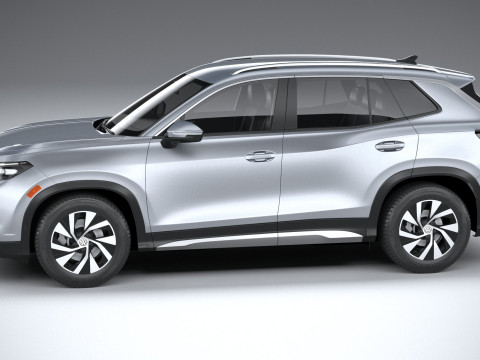 Volkswagen Tiguan 2026 3D Модель