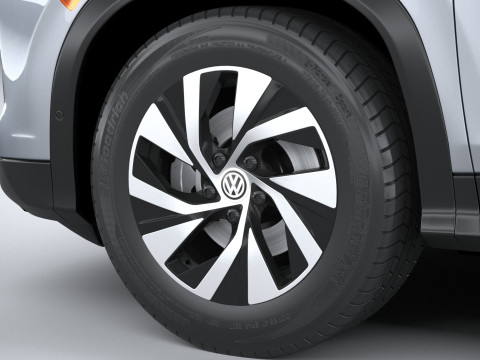 Volkswagen Tiguan 2026 3D Модель