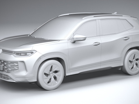 Volkswagen Tiguan 2026 3D Модель