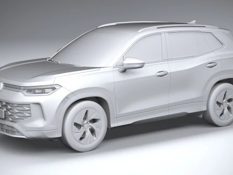 Volkswagen Tiguan 2026 3D Model