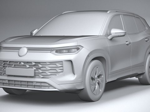 Volkswagen Tiguan 2026 3D Модель