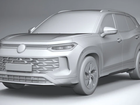 Volkswagen Tiguan 2026 3D Model