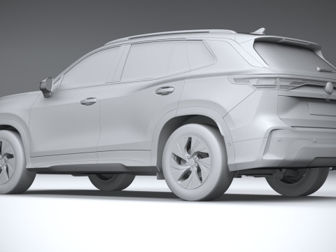 Volkswagen Tiguan 2026 3D Модель