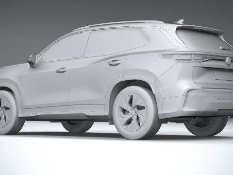 Volkswagen Tiguan 2026 3D Model