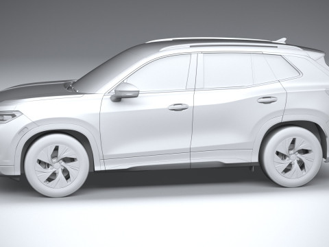 Volkswagen Tiguan 2026 3D Модель