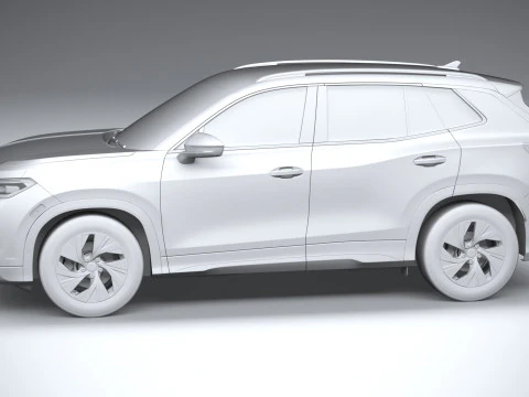 Volkswagen Tiguan 2026 3D Model