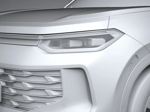Volkswagen Tiguan 2026 3D Model
