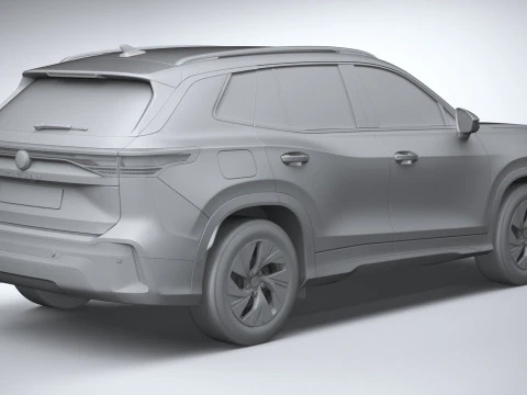Volkswagen Tiguan 2026 3D Model