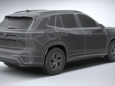 Volkswagen Tiguan 2026 3D Model