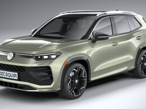 Volkswagen Tiguan R-Line 2026 3D Model