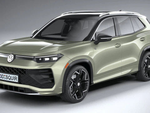 वोक्सवैगन टिगुआन आर-लाइन 2026 3D मॉडल
