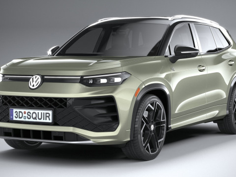 Volkswagen Tiguan R-Line 2026 3D Model
