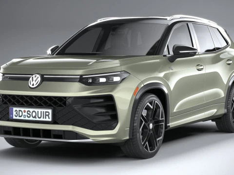 वोक्सवैगन टिगुआन आर-लाइन 2026 3D मॉडल