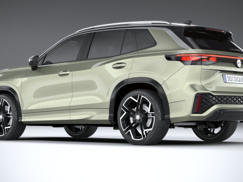 Volkswagen Tiguan R-Line 2026 3D Model