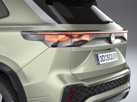Volkswagen Tiguan R-Line 2026 3D Model