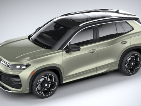 Volkswagen Tiguan R-Line 2026 3D Model