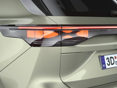 वोक्सवैगन टिगुआन आर-लाइन 2026 3D मॉडल