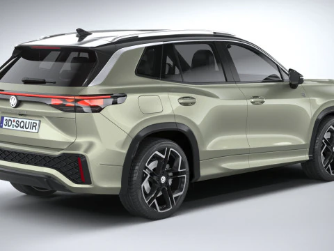 वोक्सवैगन टिगुआन आर-लाइन 2026 3D मॉडल