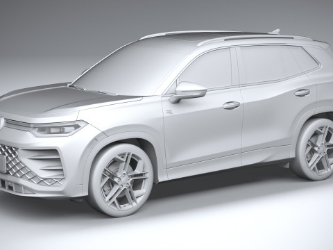 Volkswagen Tiguan R-Line 2026 3D Model