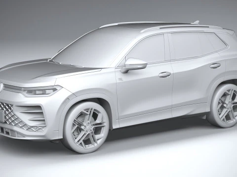 वोक्सवैगन टिगुआन आर-लाइन 2026 3D मॉडल