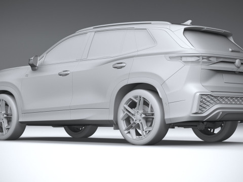 Volkswagen Tiguan R-Line 2026 3D Model