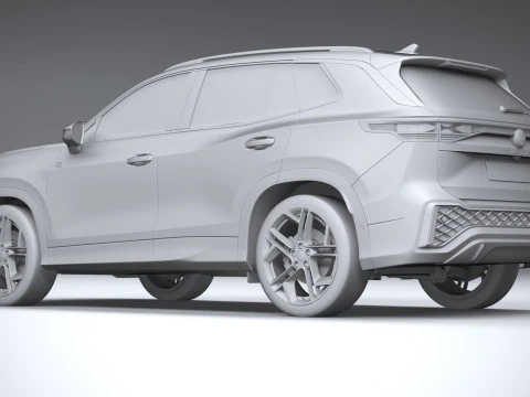 वोक्सवैगन टिगुआन आर-लाइन 2026 3D मॉडल