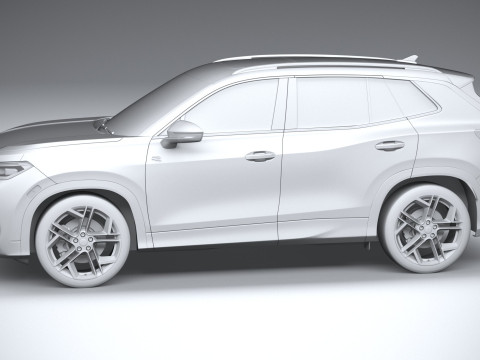 Volkswagen Tiguan R-Line 2026 3D Model