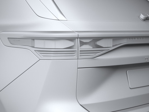 Volkswagen Tiguan R-Line 2026 3D Model