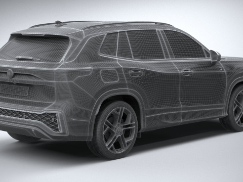 Volkswagen Tiguan R-Line 2026 3D Model