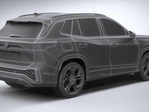 वोक्सवैगन टिगुआन आर-लाइन 2026 3D मॉडल