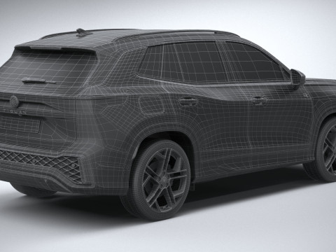 Volkswagen Tiguan R-Line 2026 3D Model