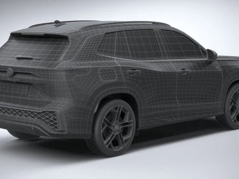 वोक्सवैगन टिगुआन आर-लाइन 2026 3D मॉडल