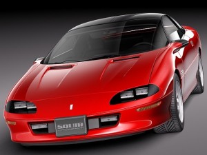 Chevrolet Camaro Z28 1994 Modelo 3D