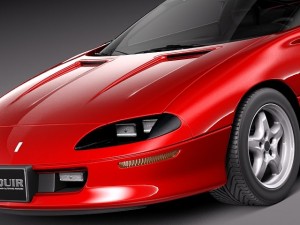 Chevrolet Camaro Z28 1994 Modelo 3D