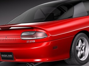 Chevrolet Camaro Z28 1994 Modelo 3D