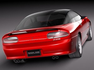 Chevrolet Camaro Z28 1994 Modelo 3D