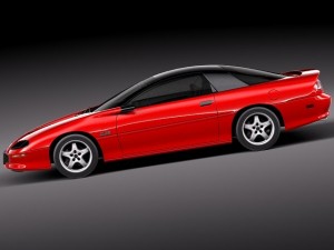 Chevrolet Camaro Z28 1994 Modelo 3D