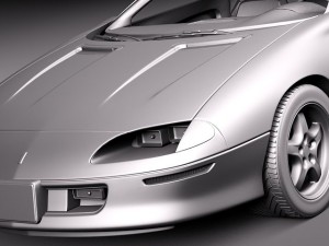 Chevrolet Camaro Z28 1994 Modelo 3D
