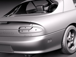 Chevrolet Camaro Z28 1994 Modelo 3D