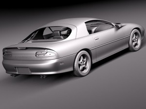 Chevrolet Camaro Z28 1994 Modelo 3D