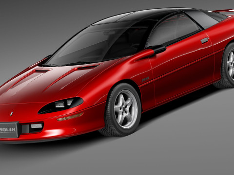 Chevrolet Camaro Z28 1994 3D Model