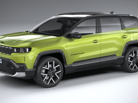 Jeep Compass 2026 3D Model