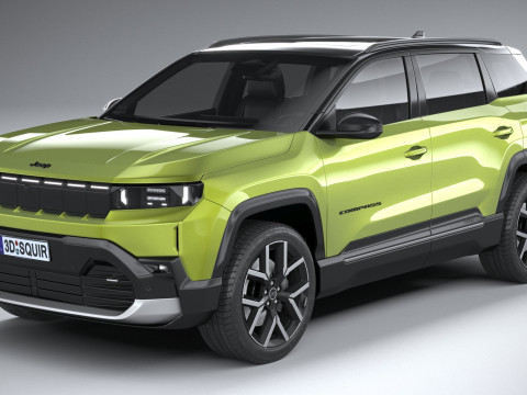 Jeep Compass 2026 3D Model