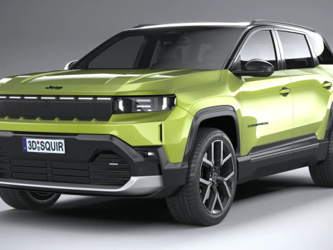 Jeep Compass 2026 3D Model