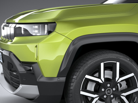 Jeep Compass 2026 3D Model