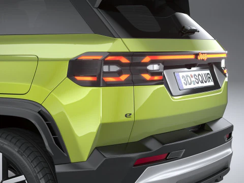 Jeep Compass 2026 3D Model