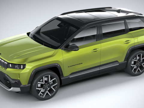 Jeep Compass 2026 3D Model